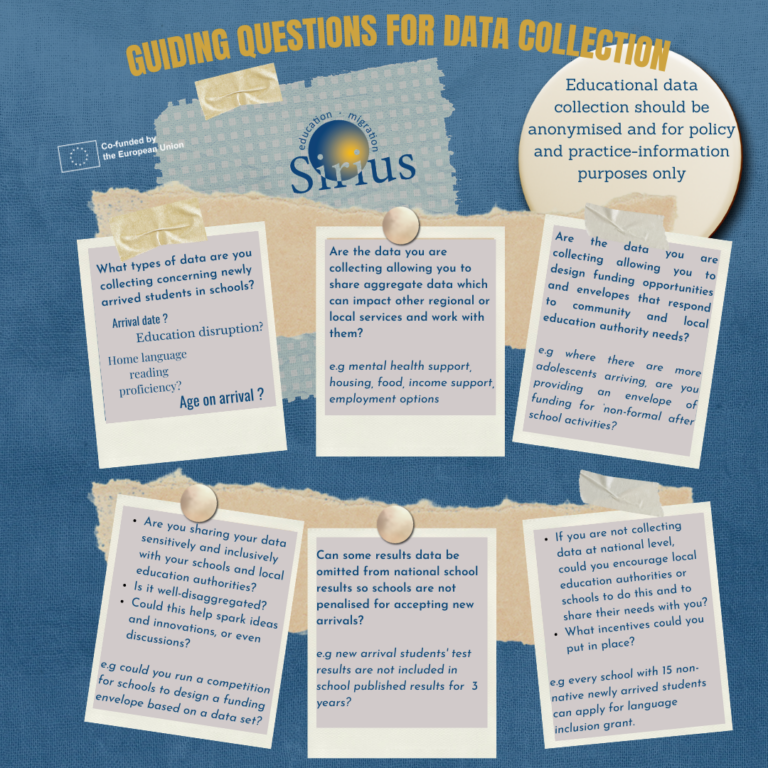 Guidance on Using Data for Improving Outcomes for Migrant Students in Education